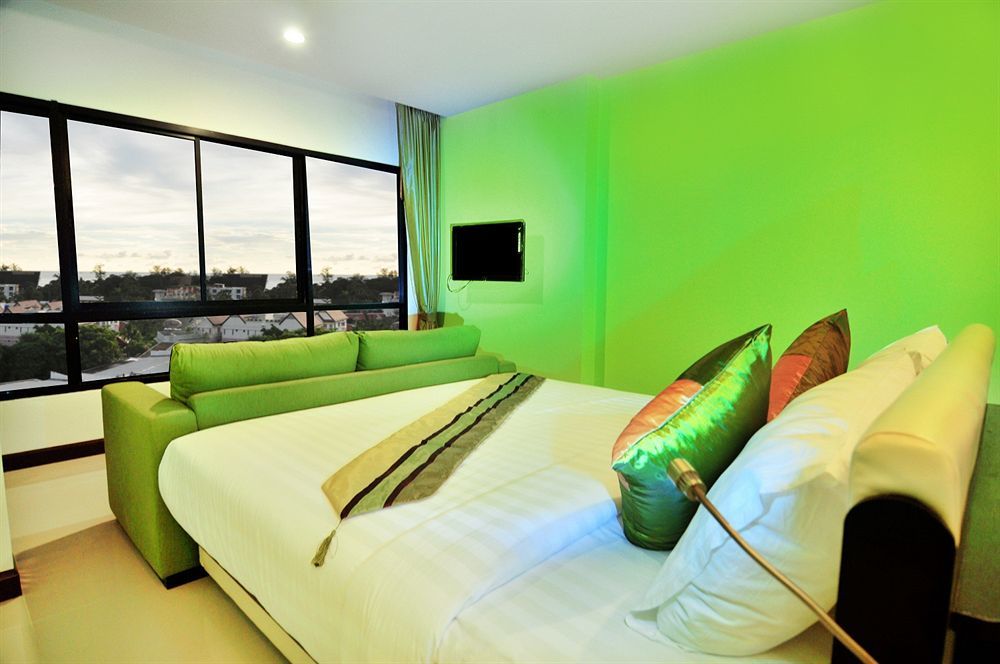The Blueco Hotel Sha Plus Pantai Kata Bagian luar foto